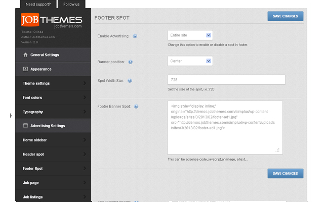 Advertising module.. Monetize your web in snaps